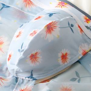 กางเกงในชาย,กางเกงในเซ็กซี่ตาข่ายเอวต่ำผ้าโปร่งลายดอกไม้กระเป๋านูนกางเกงในบางมาก - Product Image 6