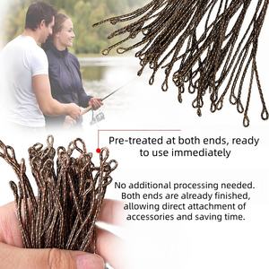 <span class=keywords><strong>Ligne</strong></span> <span class=keywords><strong>de</strong></span> pêche à la carpe Euro Carp, leader tressé camouflage, <span class=keywords><strong>ligne</strong></span> <span class=keywords><strong>de</strong></span> plomb, leaders pré-faits pour la pêche à la carpe, vente en gros - Product Image 4