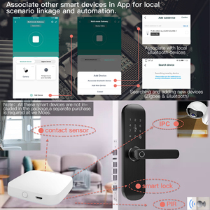 LangYeao Tuya Smart Multi-mode Gateway, Hub Zigbee WiFi BLE Mesh para Automatización del Hogar, Compatible con <span class=keywords><strong>Alexa</strong></span> y Google Home - Product Image 4