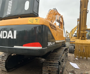 Excavadora de orugas grande Hyundai 305 usada, 30 toneladas, motor componente principal, modelo 2020, 198KW de potencia, capacidad de cazo de 1.38M - Product Image 1