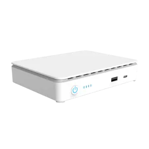 Mini portátil UPS 5V/9V/12V batería incorporada de 10400mAh para enrutador WiFi Cámara CCTV