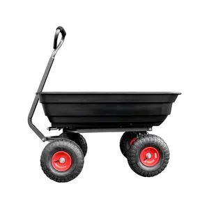 67 L Poly Tray Tool Cart Dump Garden Cart Poly Cart