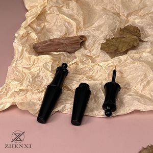 ZHENXI Tube d'eye-liner noir mat 4 ml, flacon vide pour sérum de croissance des cils magnétique, emballage rechargeable portable - Product Image 3