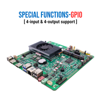 Nouvelle carte mère industrielle Mini ITX COM avec Watchdog et GPIO, compatible Intel Core i5-4300U, i5-5300U, i7-5600U, DDR3, MSATA, Mini PCIe