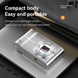 Máy ảnh kỹ thuật số nhỏ gọn Yuniq, chống rung, zoom 16X, 5K, 50MP, kiểu dáng cổ điển thập niên 2000, máy ảnh kỹ thuật số bỏ túi giá rẻ, dành cho sinh viên M03 - Product Image 3