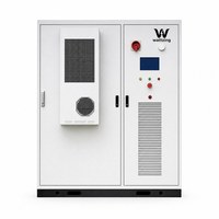 Armoire de stockage de batterie à refroidissement liquide pour extérieur Wattzing 125kW 215kWh Système de stockage d'énergie tout-en-un LiFePO4 Contrôle intelligent IP54