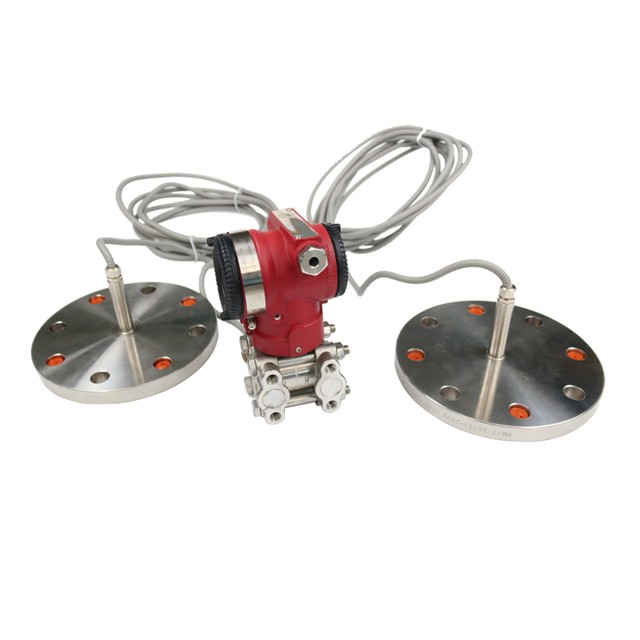 Weistoll HART Double Flange Diaphragm Remote Seal Capillary Differential Pressure Level Transmitter