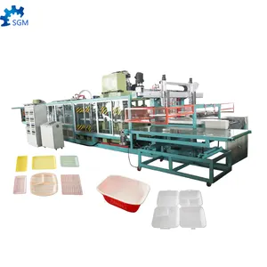 Take away food packaging plate box foaming food container making machine