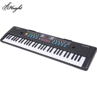 Clavier électrique 61 touches, piano numérique portable, synthétiseur pour débutants et enfants