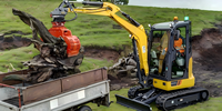 Mini-excavatrice 9027FZTS Tier 4F/Stage V, moteur Yanmar 3TNV80F, puissance 15,2 kW, profondeur de creusement 2857 mm