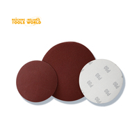 Disques de ponçage DINGQI P60/P80/P100/P120/P180, papier abrasif adapté aux machines à poncer, polissage et meulage