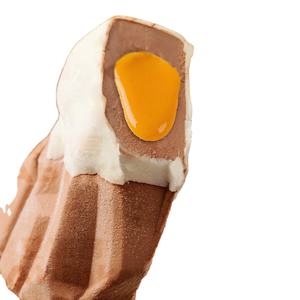 Helado Suave de Maíz con Chocolate de Lava Volcánica Abink y <span class=keywords><strong>Milka</strong></span>. Novedad: Helado en Bolsa Listo para Comer - Product Image 1