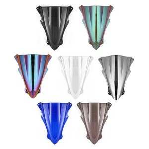 RACEPRO protecteur de pare-brise de moto pour <span class=keywords><strong>Kawasaki</strong></span> Ninja <span class=keywords><strong>ZX25R</strong></span> 2020-2021 Double bulle PC déflecteur de vent - Product Image 3