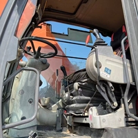 Excavatrice sur pneus Hitachi ZX210W-3 d'origine japonaise, moteur Isuzu Common Rail, modèle 2021, poids opérationnel de 20,8 tonnes, 122 kW, 0,91 m