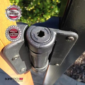 SHG-90L thép mạ kẽm có thể điều chỉnh căng thẳng cổng bản lề ổ đĩa đi bộ cửa bảo trì thấp hàng rào an ninh bản lề chất lượng tốt - Product Image 3