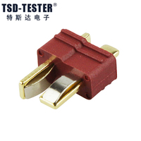 Conector de alimentación hembra y macho, 1 par