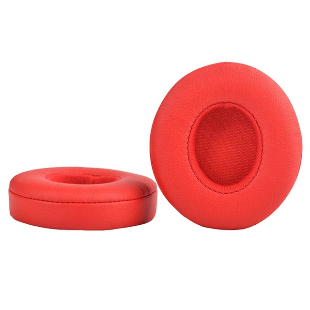 For Beats Solo 2 3 Ear Pads Protein Leather Cover Earpad Noise Reduction Headphone Solo2 Solo3 Foam Ear Cushions