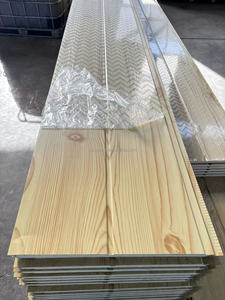 Panic Buying Revestimiento Impermeable Panel de pared ignífugo Sándwich de espuma de poliuretano Paneles exteriores para paredes - Product Image 4