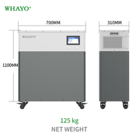 Système solaire domestique tout-en-un Whayo 15 kWh 16 kWh avec batterie LiFePO4 et onduleur hybride 6,5 kW 8,2 kW 11,2 kW