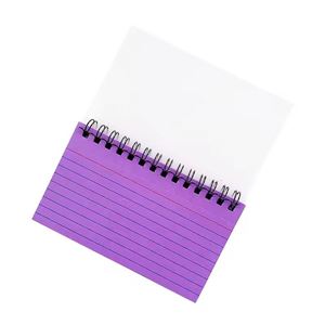 Bloc de Notas Espiral Colorido, Bloc de Notas Portátil con Líneas, Mini Bloc de Notas de Oficina, Bloc de Notas Pequeño con Espiral Desprendible para la Escuela - Product Image 5