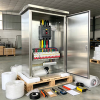 Armoire de commande de convertisseur de stockage d'énergie Fuken, 3 phases, 380V, en acier, étanche IP55, panneau de distribution extérieur pour usine, garantie 1 an
