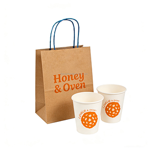 Bolsas de Papel Kraft Personalizadas, Reciclables, para Compras, Impresión de Fábrica al por Mayor - Product Image 5