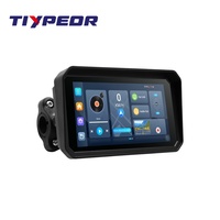 Tiypeor M23 Écran tactile 6 pouces DVR TP 5G WiFi 5.0 IP67 Android 14 Moto Sans fil CarPlay Android Auto