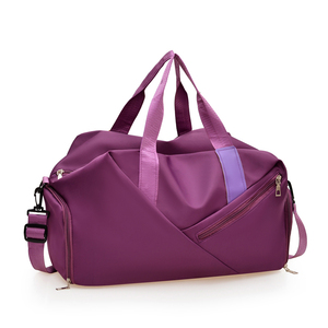 Custom Design 30-40L Foldable Exercise Yoga Travel Bag with Shoe Compartment Adjustable Strap Polyester Lining for Unisex Use - Product Image 4