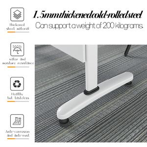 कार्यालय सम्मेलन कक्ष प्रशिक्षण बैठक डेस्क मोबाइल मल्टीफंक्शन कॉलेज छात्र कक्षा अध्ययन टेबल डेस्क - Product Image 2