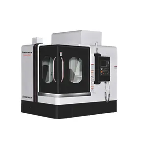 Máquina perforadora y fresadora CNC vertical de 3 ejes de alta velocidad SageTech para procesamiento de metales Sistema de nueva generación de Taiwán