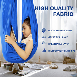 Meilleure vente de <span class=keywords><strong>hamac</strong></span> de compression portable pliable en nylon pour balançoire sensorielle intérieure et extérieure pour salon autiste extérieur - Product Image 6