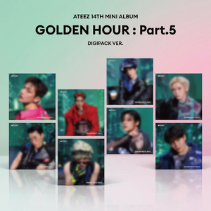 [Album original coréen] ATEEZ - GOLDEN HOUR : Part 5 (VERSION DIGIPACK) - Product Image 2
