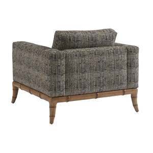 Fauteuil de détente de style nordique de luxe avec pieds en bois, fauteuil rembourré pour salon, pour hall d'hôtel - Product Image 3