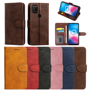 Funda de teléfono móvil de cuero de alto estándar OEM para <span class=keywords><strong>Alcatel</strong></span> 1A 1B 1S 1SE <span class=keywords><strong>1V</strong></span> 3L 3X 2020 1 1C 2019 cubierta de libro a prueba de golpes - Product Image 1