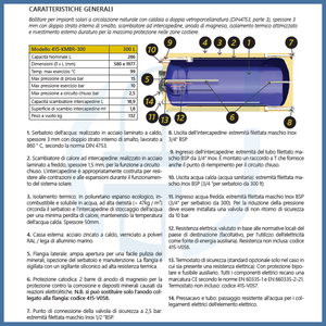 Sistema Solare Termico a Circolazione Naturale Pro 300lt con Tubi Sottovuoto Pressurizzati per Hotel, Esterni e Garage - Product Image 2