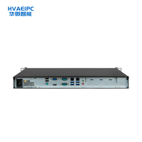 Serveur de contrôle IPC 1U Tower avec surveillance de température, Intel 3e-14e génération Core Pentium/Xeon, Linux/CentOS, en stock