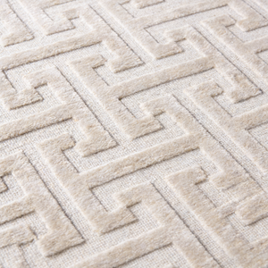 <span class=keywords><strong>Tappeto</strong></span> Morbido di Alta Qualità, Colore <span class=keywords><strong>Bianco</strong></span> o Beige, <span class=keywords><strong>Tappeto</strong></span> in <span class=keywords><strong>Lana</strong></span> e Seta, <span class=keywords><strong>Tappeto</strong></span> Tufted per Soggiorno, Grande Formato - Product Image 1