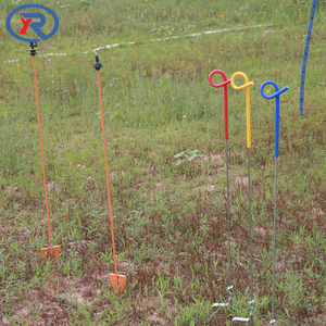 Postes de Plástico Reciclado Antioxidantes, Estacas de Soporte de Plástico Anticorrosivas, Sistema de Cercado Temporal <span class=keywords><strong>para</strong></span> Mazas de Frambuesas y Huertos - Product Image 6