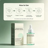 Sérum Réparateur Densifiant Personnalisé en Usine avec Acide Hyaluronique et Nicotinamide pour le Rajeunissement et l'Exfoliation du Visage