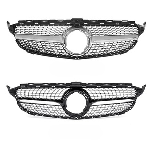 Veidt pour Mercedes-Benz Classe C W205 Lifting de Face, Mise à Niveau <span class=keywords><strong>AMG</strong></span> C43/C63 <span class=keywords><strong>AMG</strong></span> GT, Emblème de Calandre Illuminé - Product Image 2