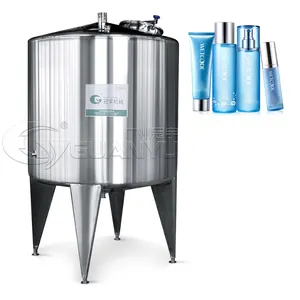 Round Insulated Stainless Steel Food Grade Water Storage Tanks Sus304 Sus316 1000l 2000l 3000l Customized
