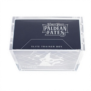 ETB Magnetic <strong>Acrylic</strong> <strong>Box</strong> Portable Modern <strong>Acrylic</strong> Display <strong>Box</strong> Magnetic Closure for Poke Mon <strong>Cards</strong> Compatible Elite Trainer <strong>Box</strong> - Product Image 5