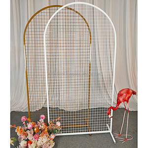 Fond d'arche en maille métallique personnalisé Furun pour la décoration d'événement de fête de mariage - Product Image 4