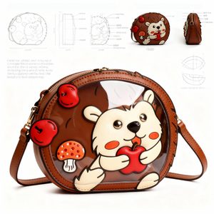 Sacs Ita Kawaii, sac à dos anime personnalisé, sac bandoulière transparent, design de sac fourre-tout personnalisé - Product Image 6