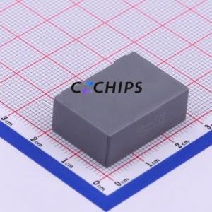 ตัวเก็บประจุฟิล์มโพลีโพรพิลีน (CBB) รุ่น C352T105K90C450 แบบมีรูทะลุ (THT), ระยะขา P=22.5 มม. 1uF 10% 520V - Product Image 1