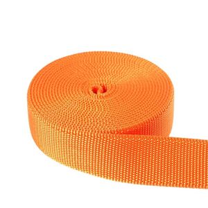 Sangle de dossier en polyester uni 20mm 30mm 40mm et ceinture de sécurité personnalisée en PP pour bagages – Vente chaude - Product Image 1