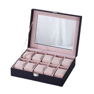 <b>Watch</b> Box Case Organizer Glass Jewelry Storage Case for Jewelry Jewelry Case Glass Storage - Product Image 1