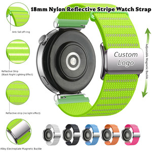 Correa Deportiva de Nailon con <span class=keywords><strong>Tela</strong></span> Trenzada Magnética y Franja Reflectante para Reloj Huawei GT 6 de 41 mm, Correa GT 5 para Reloj Xiaomi S4 de 41 mm - Product Image 1