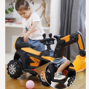 Escavatore Elettrico Cavalcabile per <span class=keywords><strong>Bambini</strong></span>, <span class=keywords><strong>Macchina</strong></span> Giocattolo da Costruzione per Ragazzi, Regalo per <span class=keywords><strong>Bambini</strong></span> - Product Image 4