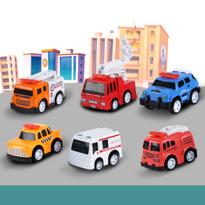 Modèle de <span class=keywords><strong>camion</strong></span> unisexe en alliage métallique, 6 pièces, <span class=keywords><strong>dessin</strong></span> <span class=keywords><strong>animé</strong></span>, développement de l'intelligence, boîte de <span class=keywords><strong>couleur</strong></span> ABS pour enfants - Product Image 4